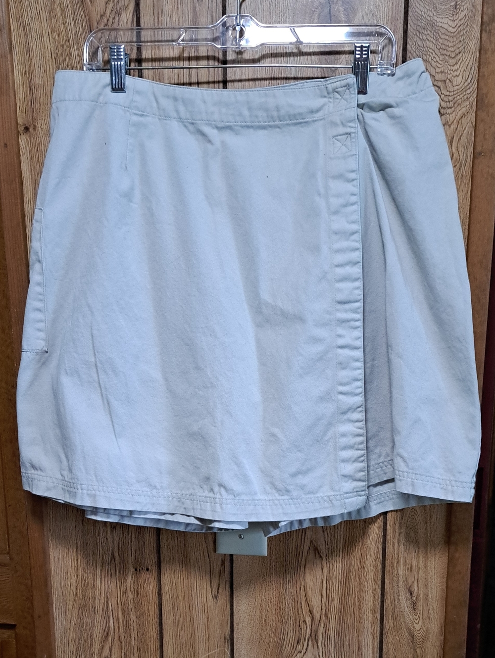Route 66 Beige Cotton Skort Size 18